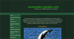 Desktop Screenshot of ecosystem-guides.com